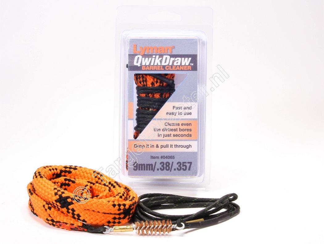 Lyman QWIKDRAW BORE CLEANER Loop Reiniging Koord kaliber 9mm, 38, 357 - NIET MEER LEVERBAAR